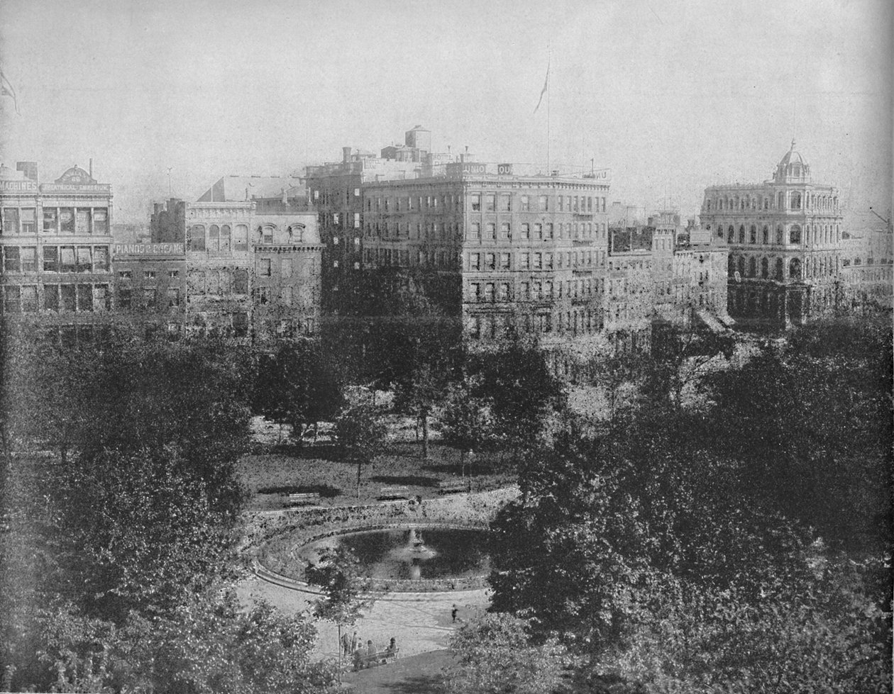 Union Square, New York, c1897. od Unbekannt