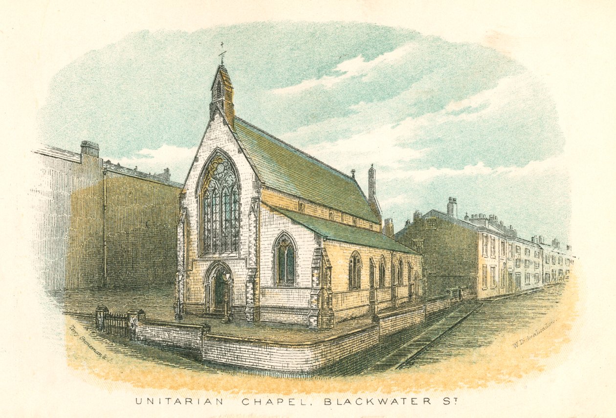 Unitarian Chapel, Rochdale, 1876 od Unbekannt