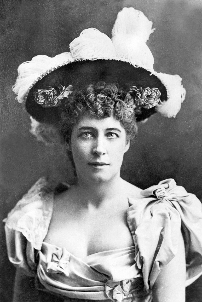 Spojené království: Portrét Lily Langtryové - c1902 od Unbekannt