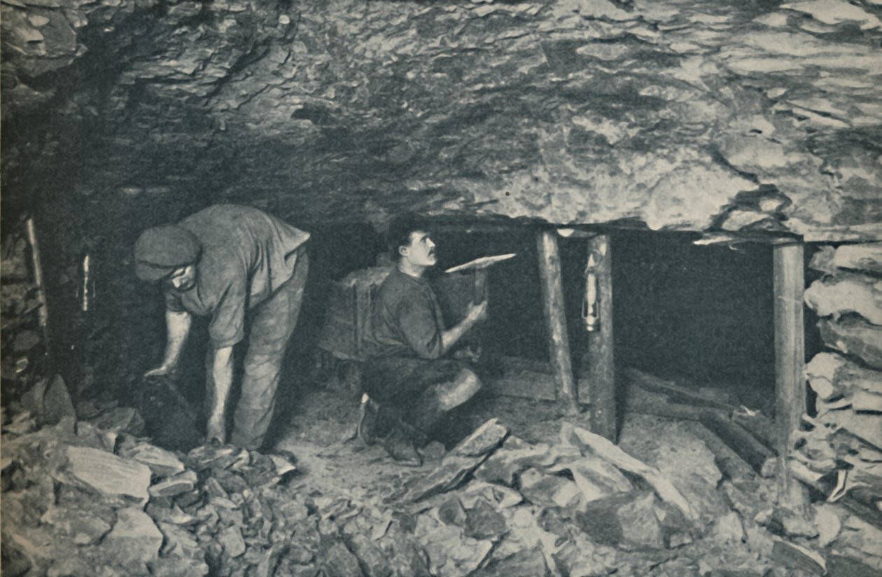 Nevědomí hrdinové, kteří dřou v nebezpečí, c1935 od Unbekannt