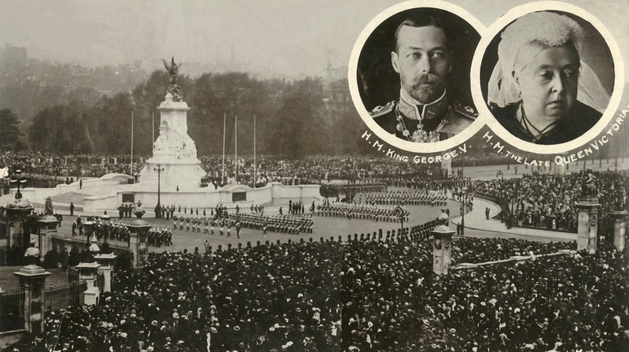Odhalení památníku Victorie, Londýn, 16. května 1911. od Unbekannt