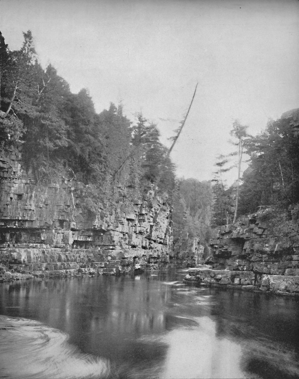Horní konec Au Sable Chasm, Adirondacks, c1897. od Unbekannt