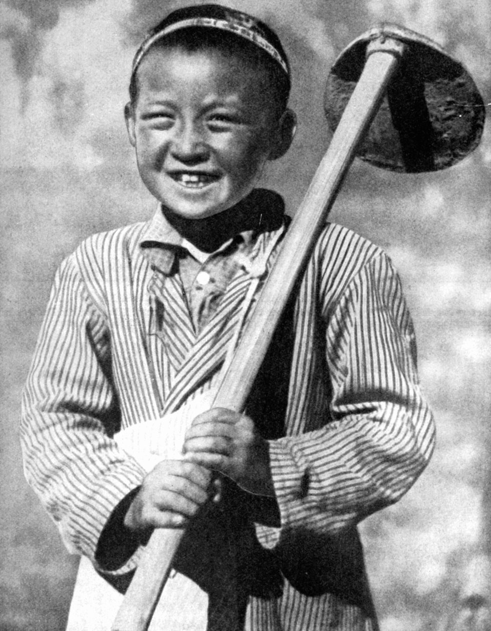 Uzbecký školák pracující na farmě, 1936 od Unbekannt
