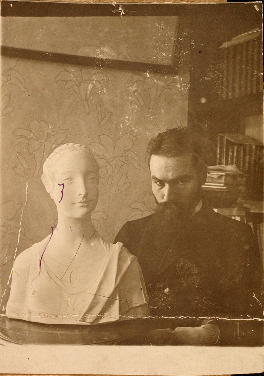 Valery Bryusov, ruský spisovatel a básník, 1900 od Unbekannt