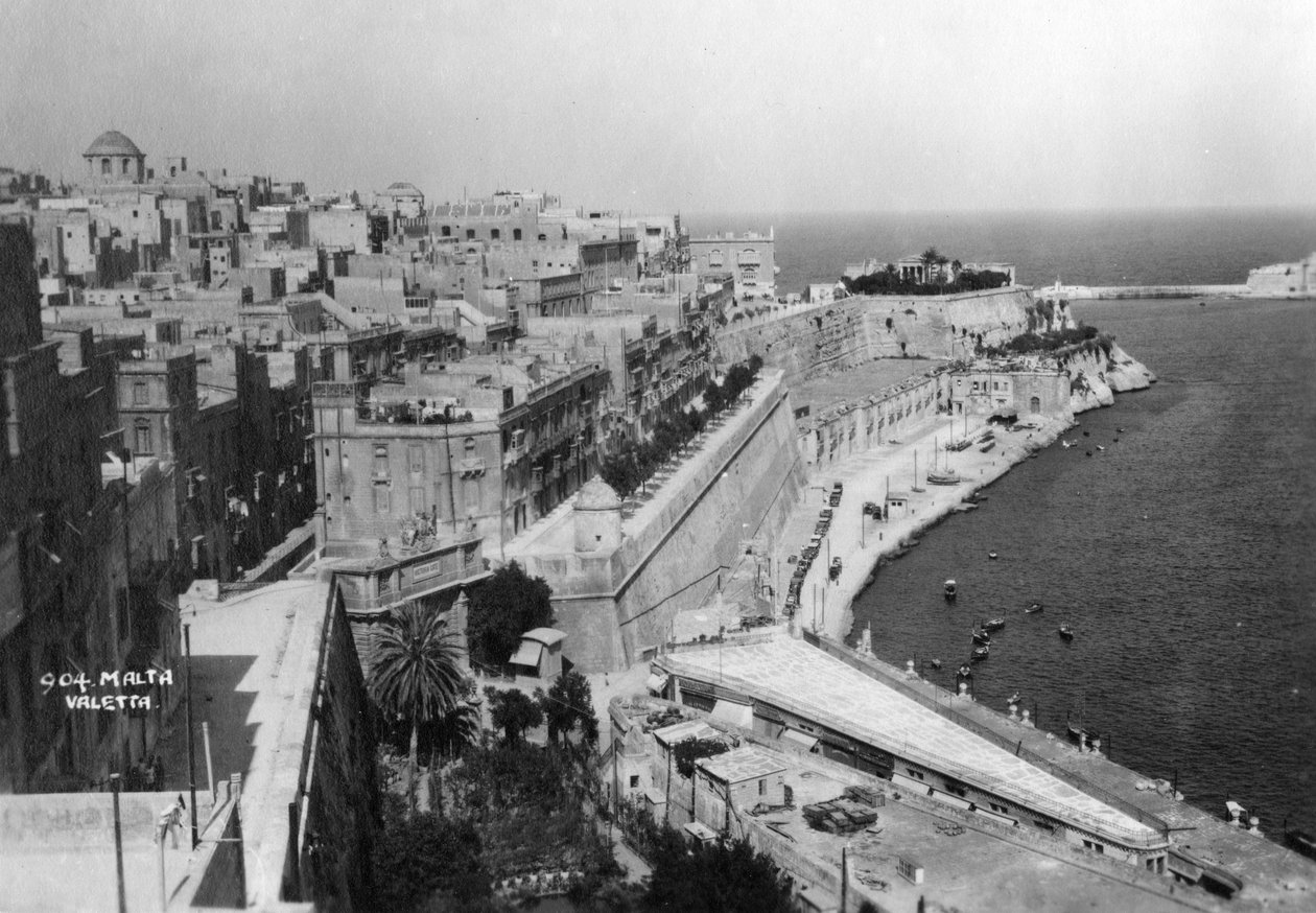 Valletta, Malta, 20. až 30. léta 20. století od Unbekannt