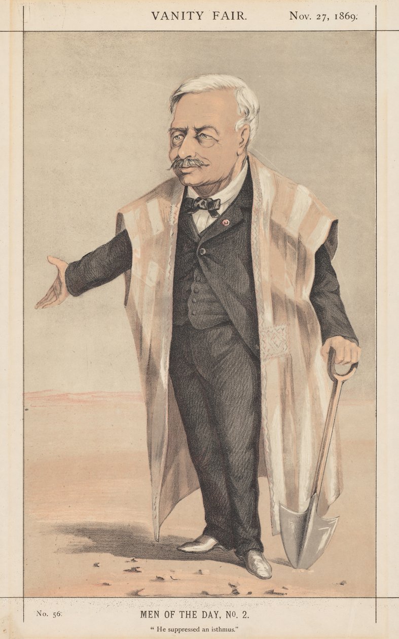 Vanity Fair: Muži dne, č. 2 Potlačil šíji, 1869. od Unbekannt