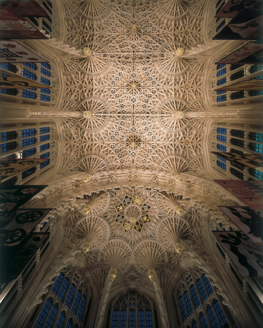 Vault of Henry VII Chapel, Westminster Abbey, Londýn od Unbekannt