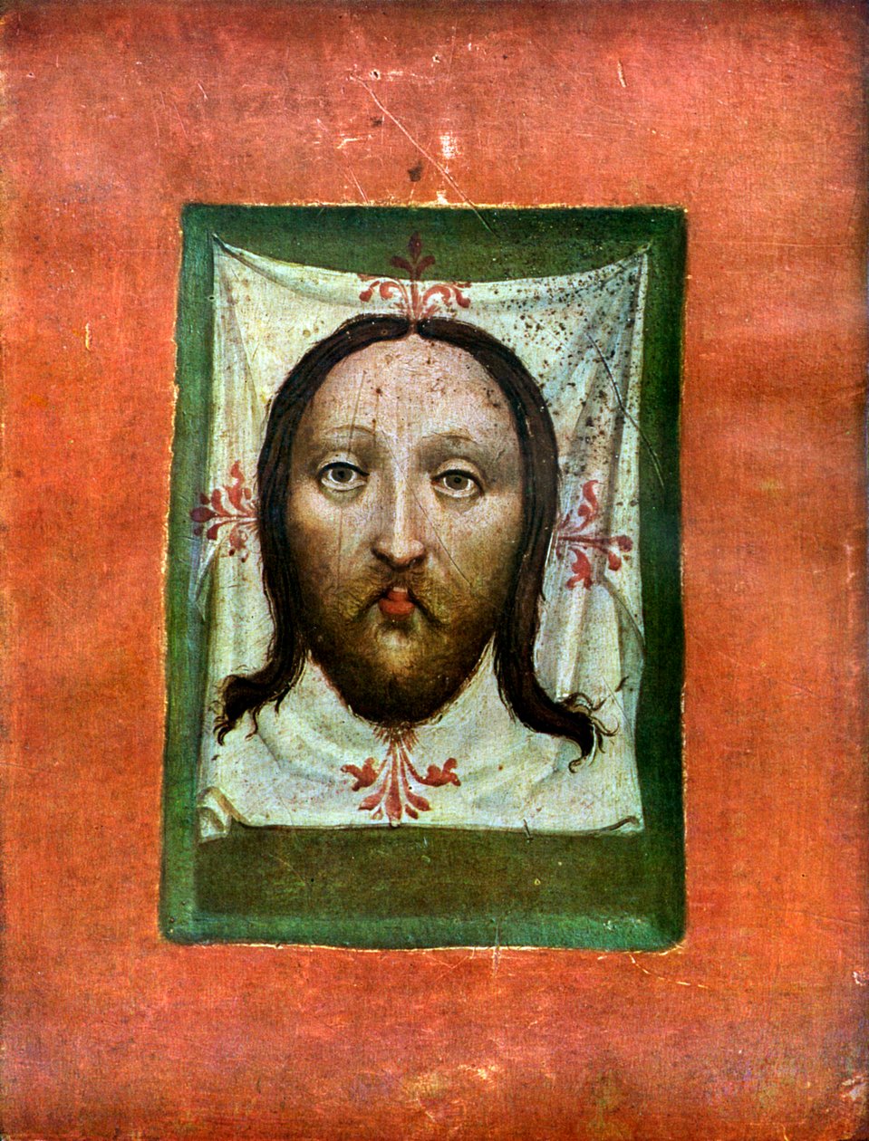 Vera Icon, zadní panel Vídeňské Madony, c1470 1955 od Unbekannt