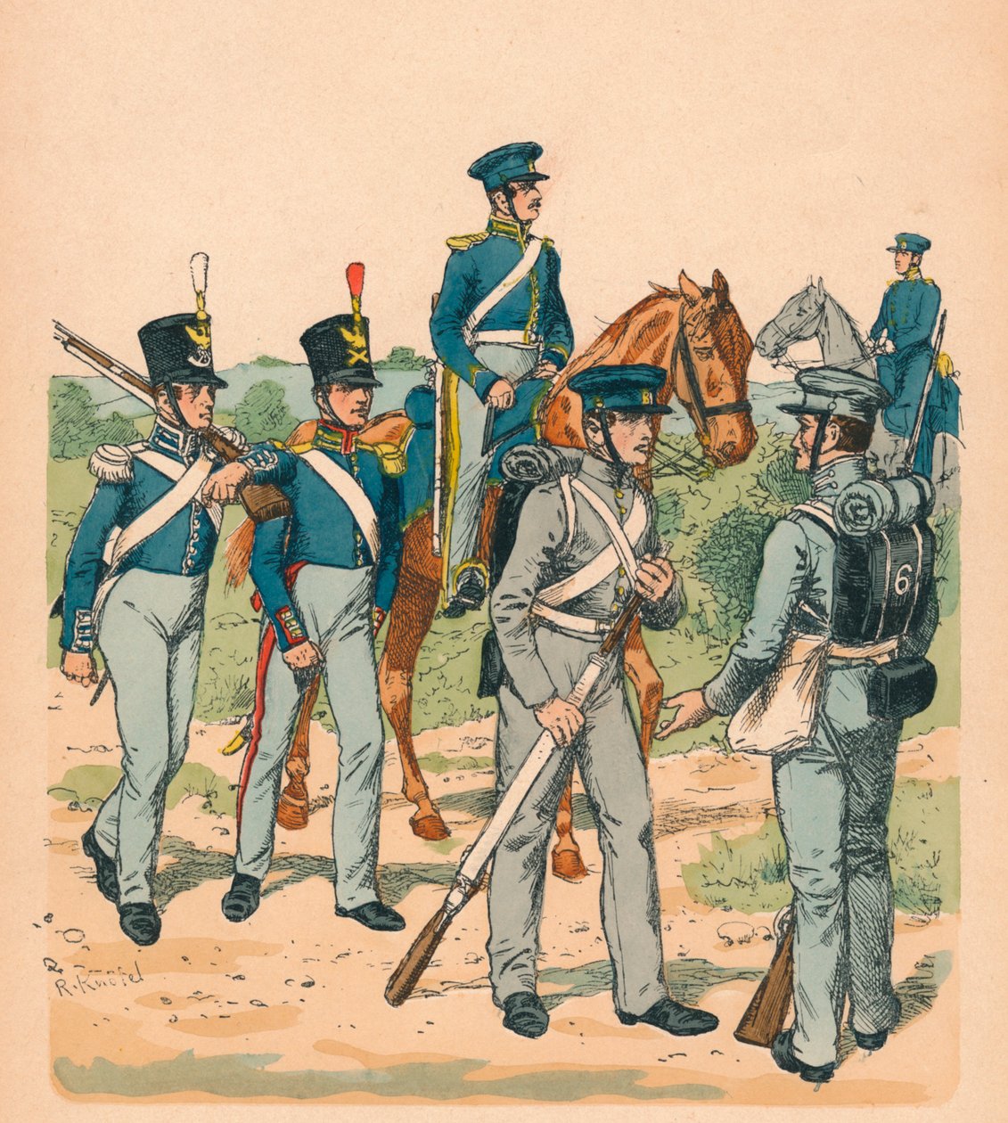 Spojené státy Severní Ameriky, 1821-1835 od Unbekannt