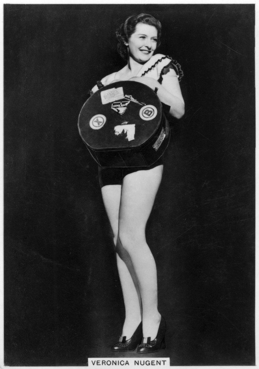 Veronica Nugent, herečka, c1936-c1939 od Unbekannt