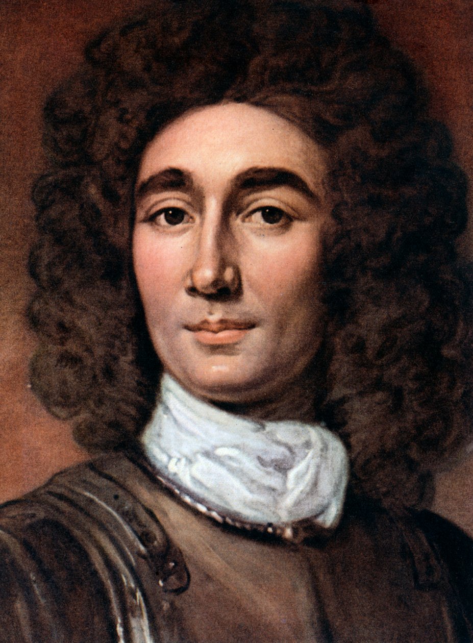 Viceadmirál John Benbow, anglický admirál, 19. století od Unbekannt
