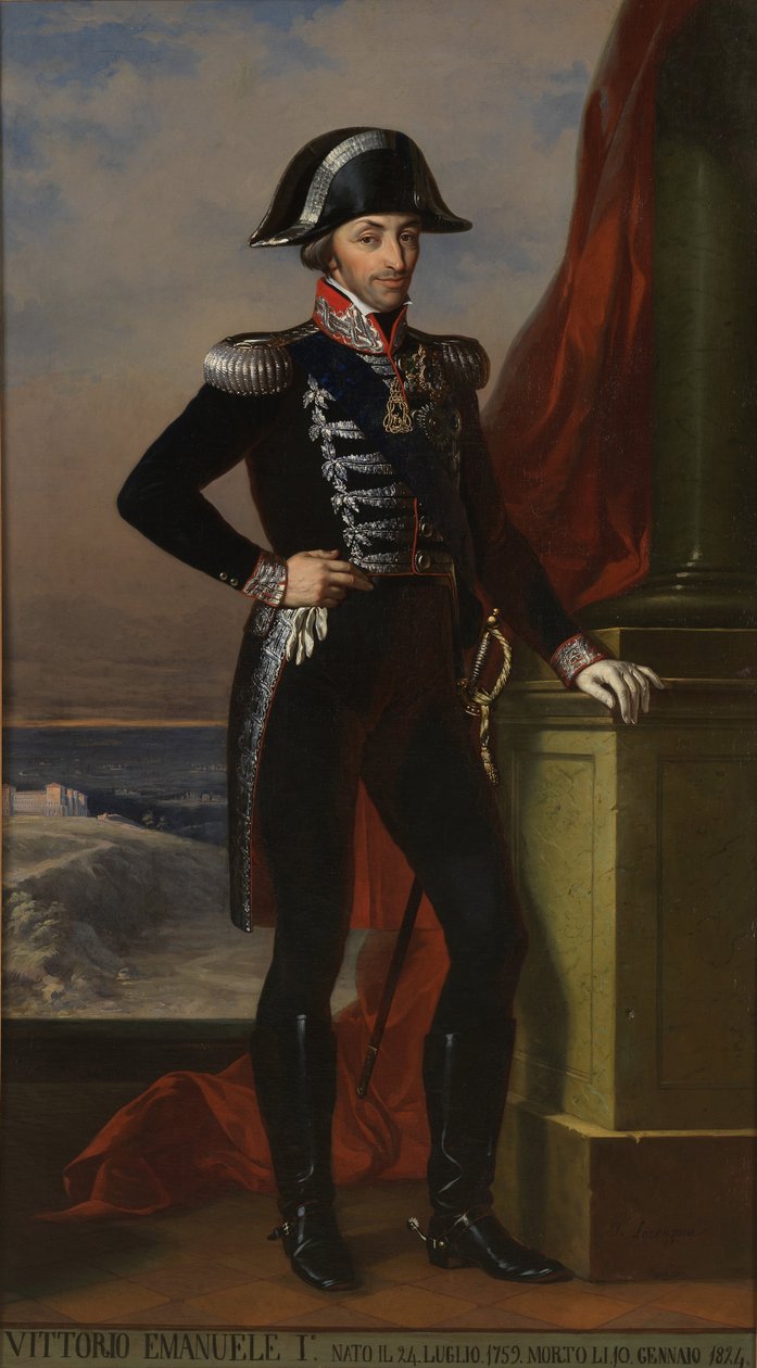 Viktor Emanuel I. ze Sardinie 1759-1824 od Unbekannt