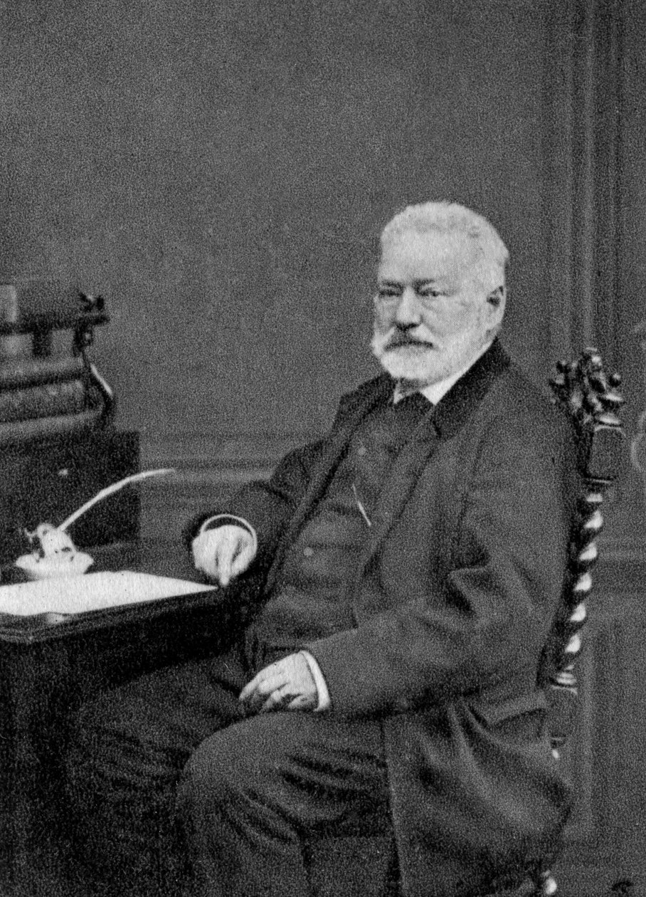 Victor Hugo, francouzský autor, 1872 od Unbekannt