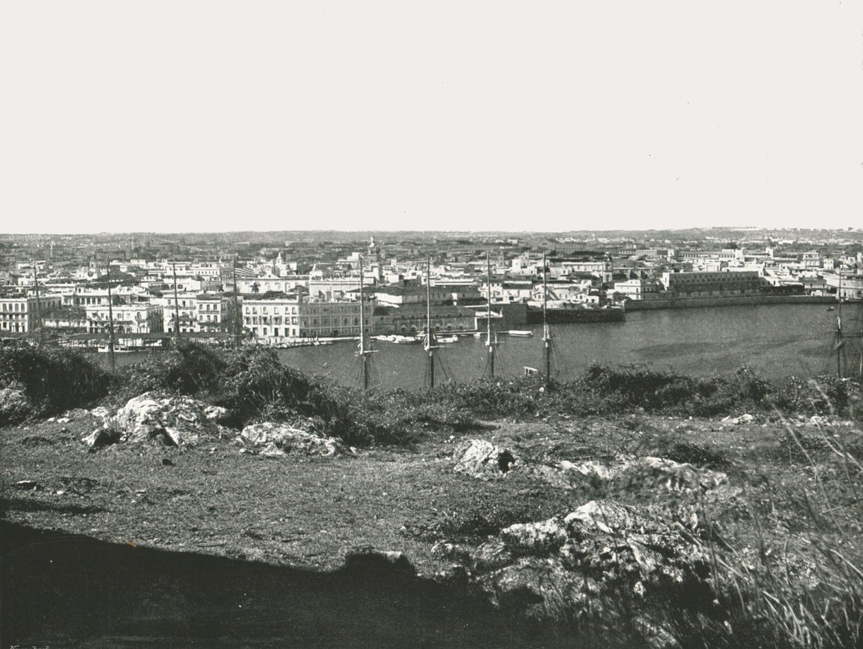 Pohled přes záliv, Havana, Kuba, 1895. od Unbekannt