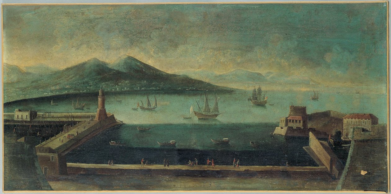 Pohled na Argostoli na ostrově Kefalonia, cca 1770-1790 od Unbekannt