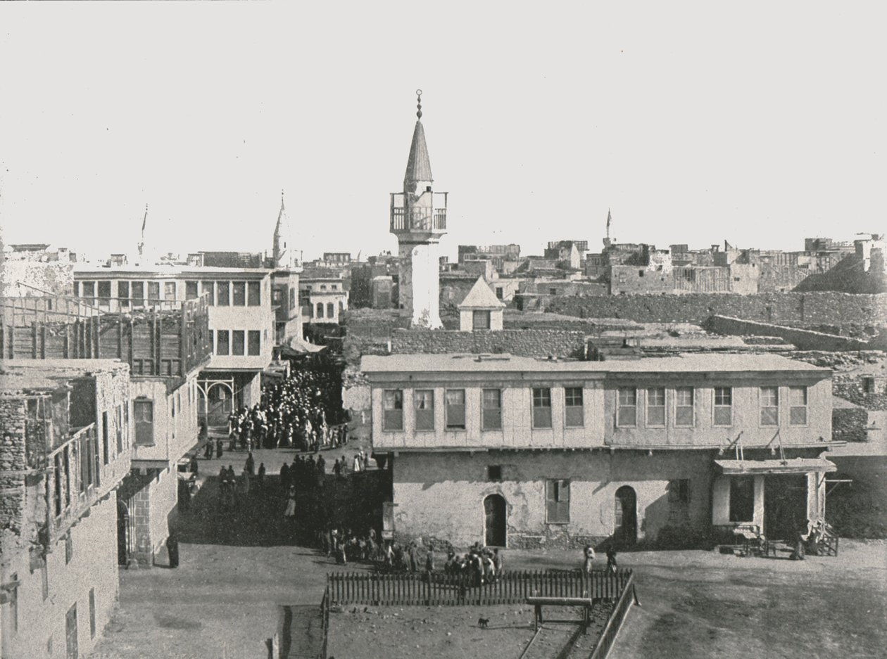 Pohled na staré město, Suez, Egypt, 1895. od Unbekannt