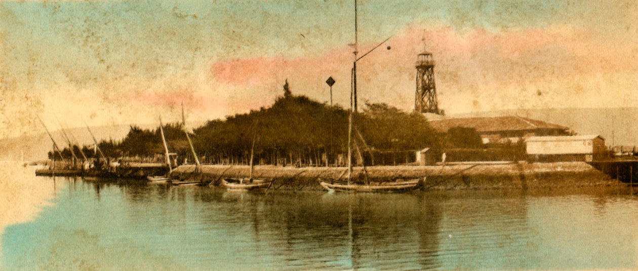Pohled na přístav Tewfiek, c1918-c1939. od Unbekannt