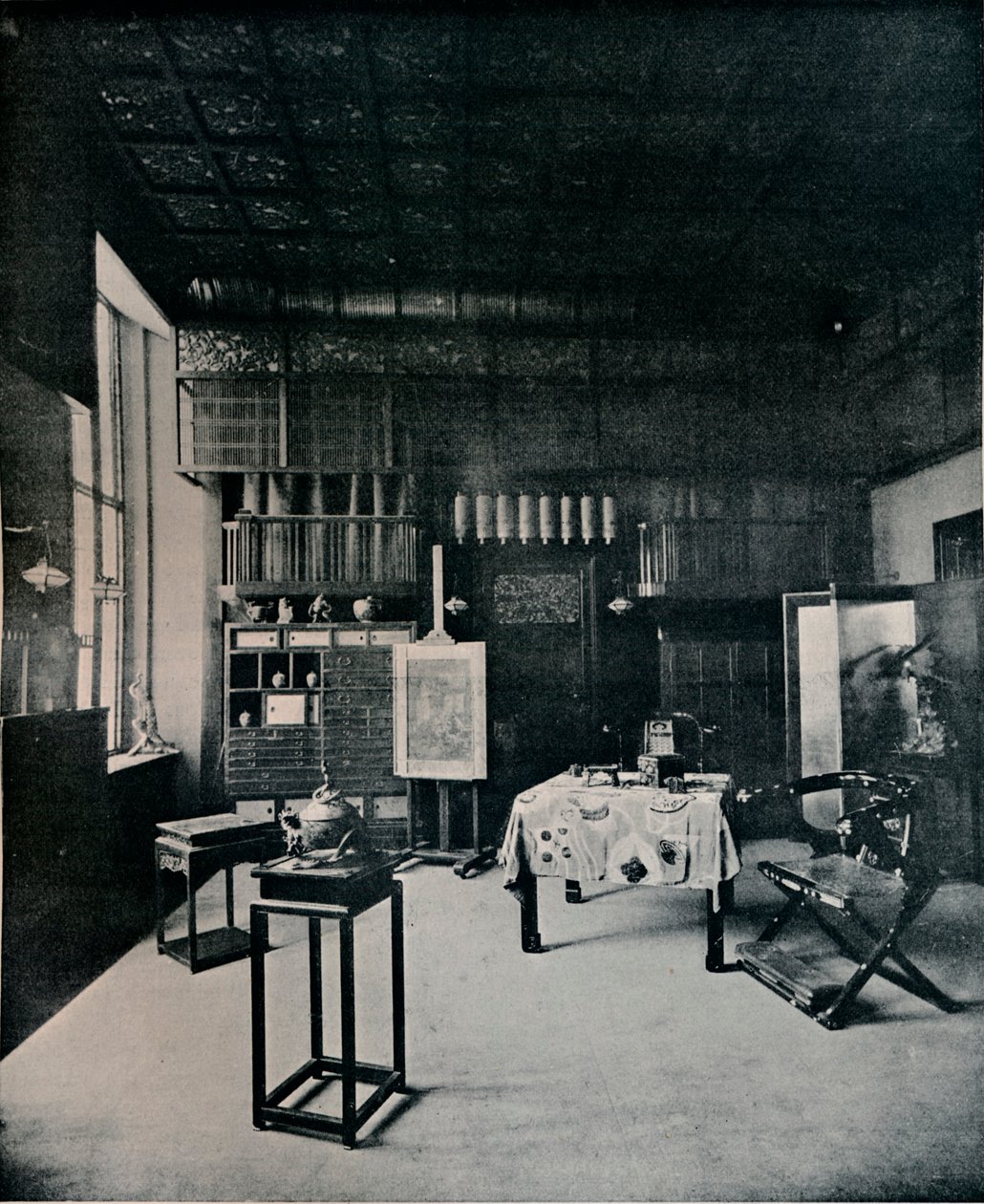 Pohled na Studio, na 25 Cadogan Gardens, c1899 od Unbekannt
