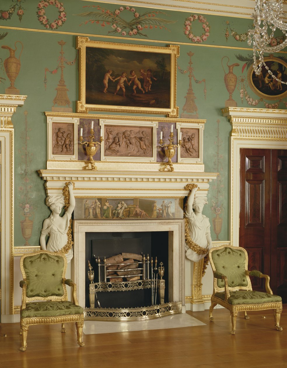 Pohled do interiéru, Spencer House, Londýn (foto) od Unbekannt