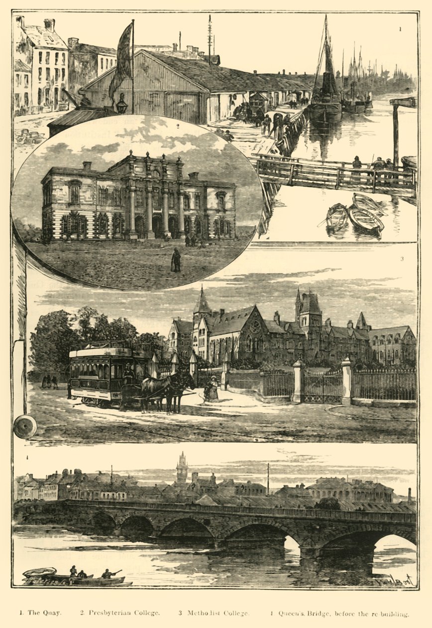 Pohledy v Belfastu, 1898. od Unbekannt