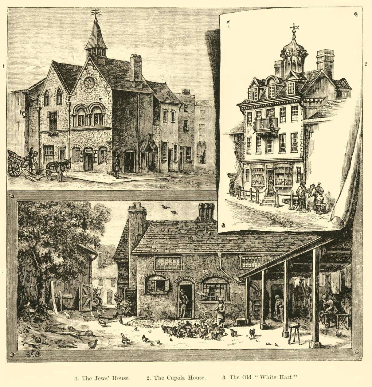 Pohledy v Bury, 1898. od Unbekannt