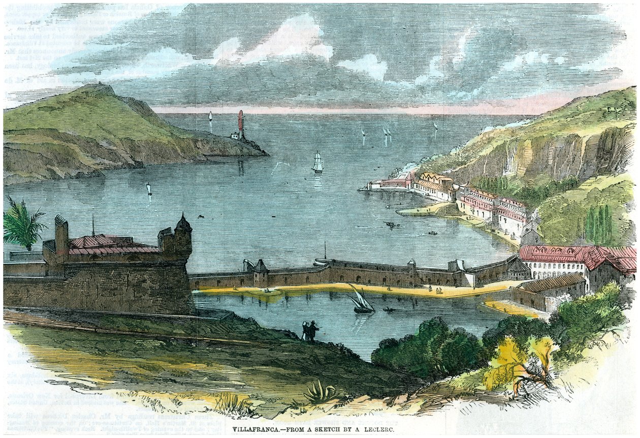Villafranca, Itálie, c1870 od Unbekannt