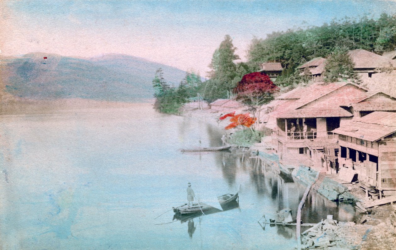 Vesnice u vody, Japonsko od Unbekannt