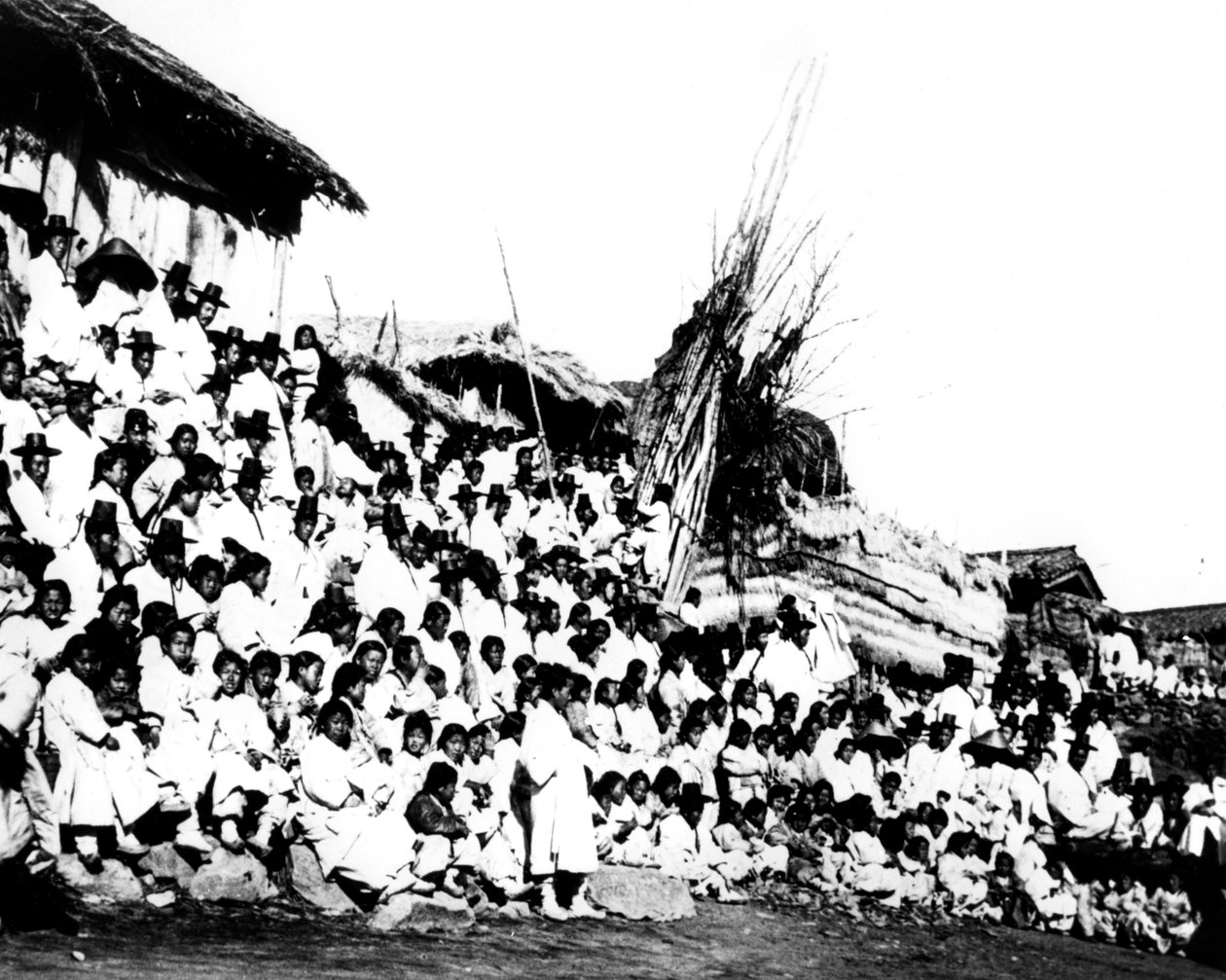 Vesničané, Korea, 1900 od Unbekannt
