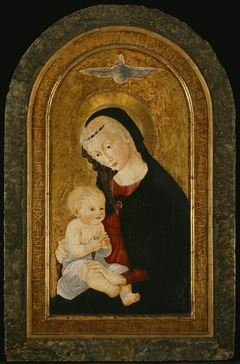 Panna a dítě, 146070. od Unbekannt