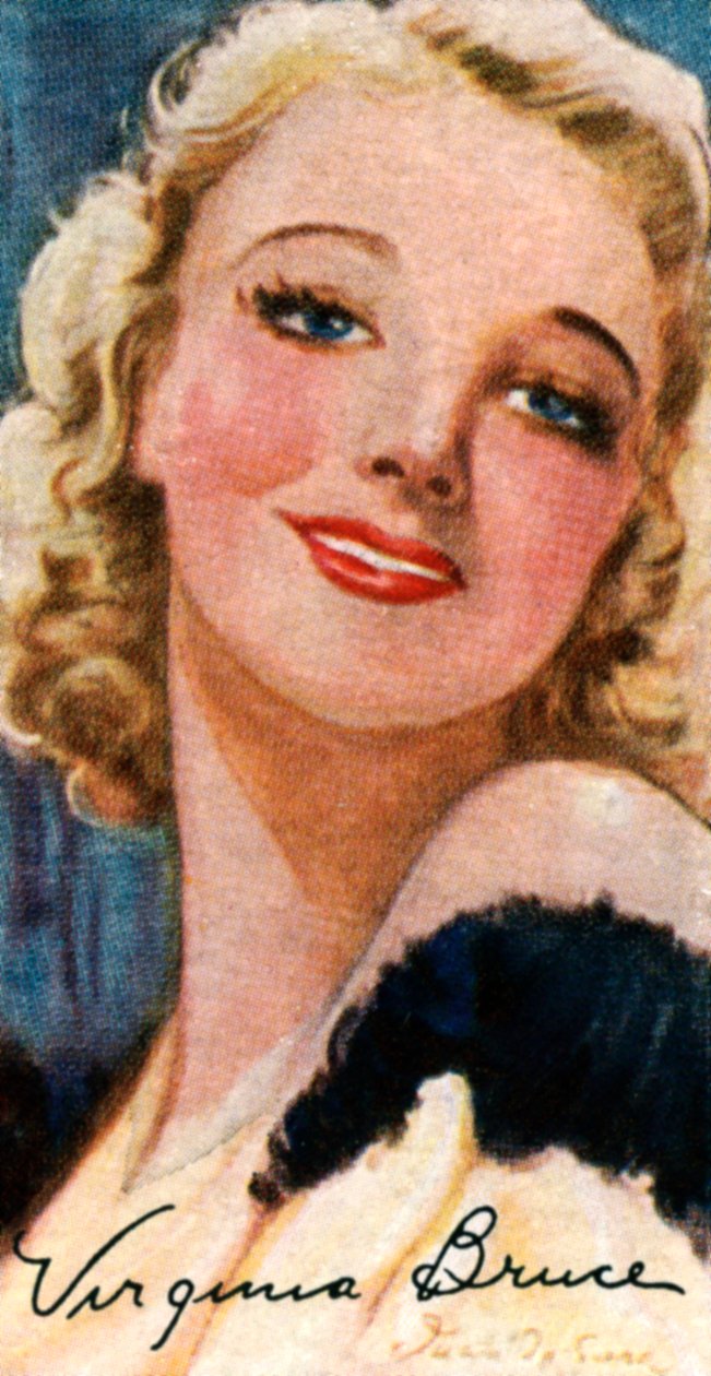 Virginia Bruce, 1910-1982, americká herečka a zpěvačka, 20. století od Unbekannt