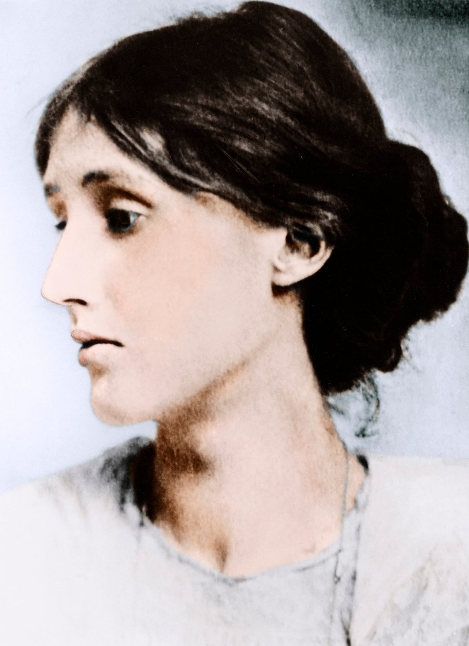 Virginia Woolf , anglický romanopisec, esejista a kritik, počátek 20. století od Unbekannt