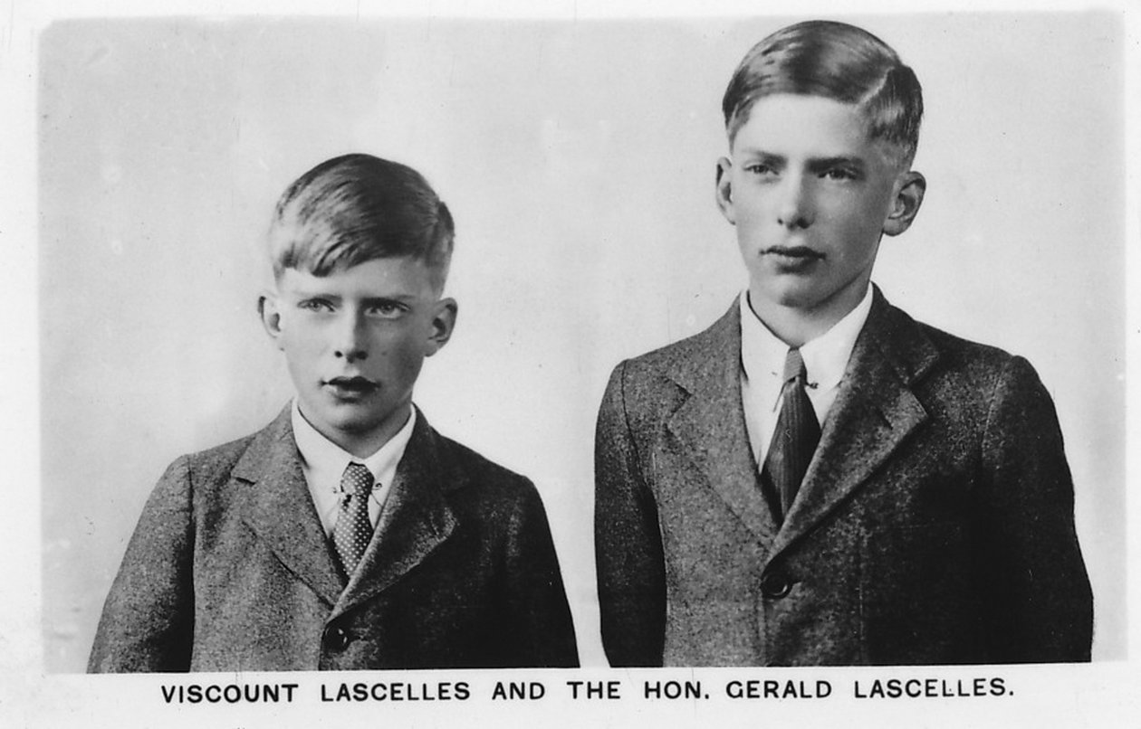 Vikomt Lascelles a Hon Gerald Lascelles, 1937 od Unbekannt