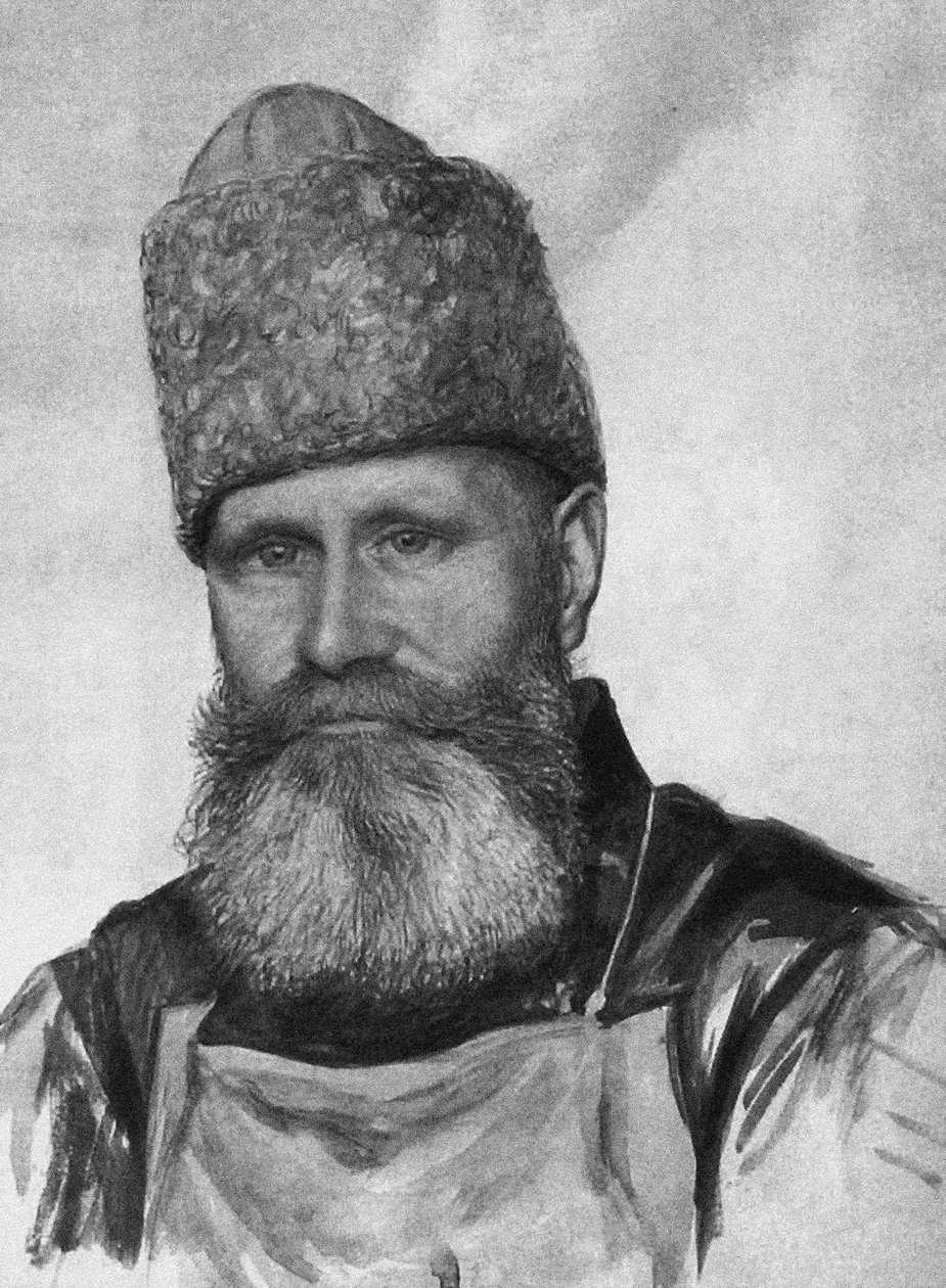 Vladimir Fjodorovič Džunkovskij 1865-1938 ve věznici Taganka, 1919-1920 od Unbekannt