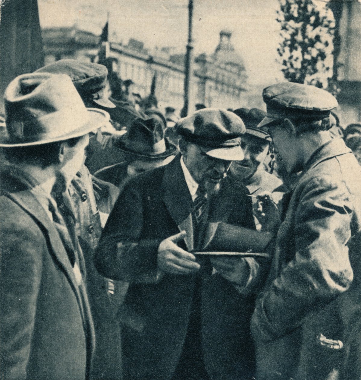Vladimir Ilich Lenin, ruský bolševický vůdce, 1. března 1920 od Unbekannt