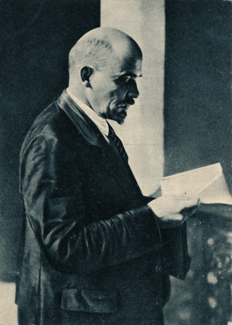 Vladimir Ilich Lenin, ruský bolševický vůdce, Moskva, Rusko, červenec 1904 od Unbekannt