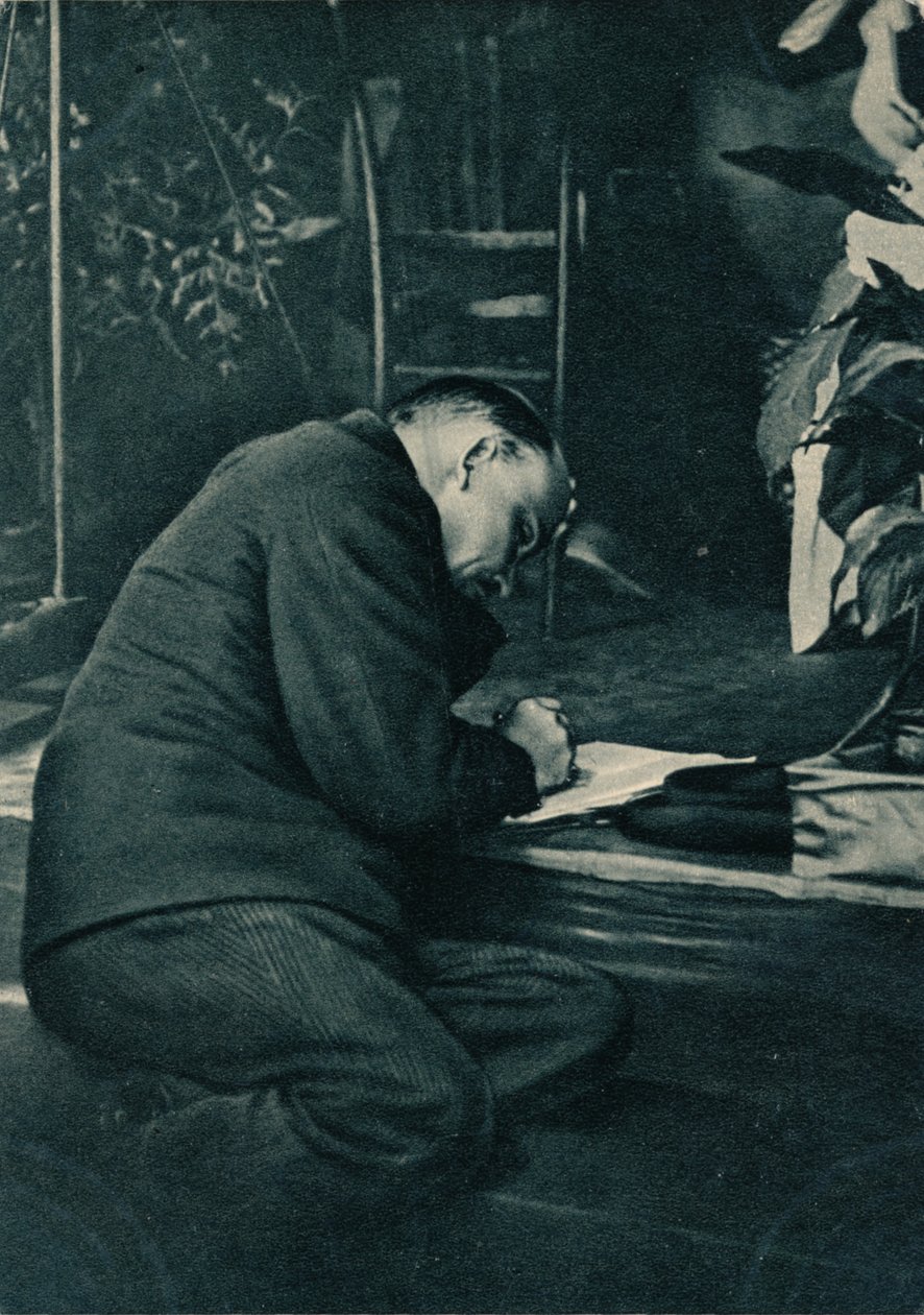 Vladimir Ilich Lenin, ruský bolševický vůdce, Rusko, červenec 1921 od Unbekannt