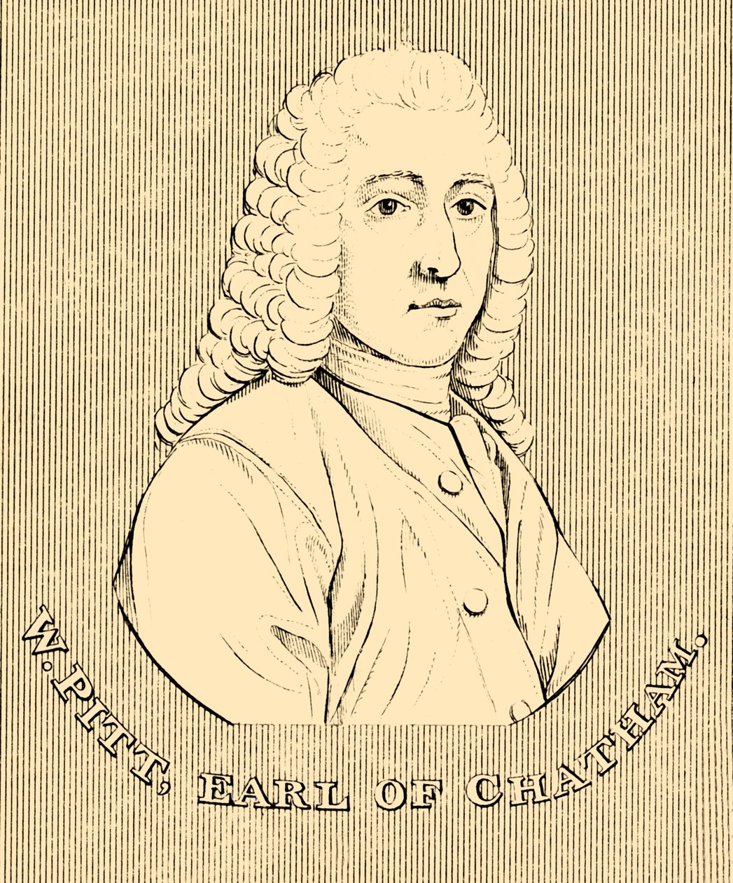 W. Pitt, hrabě z Chathamu, 1708-1778, 1830. od Unbekannt