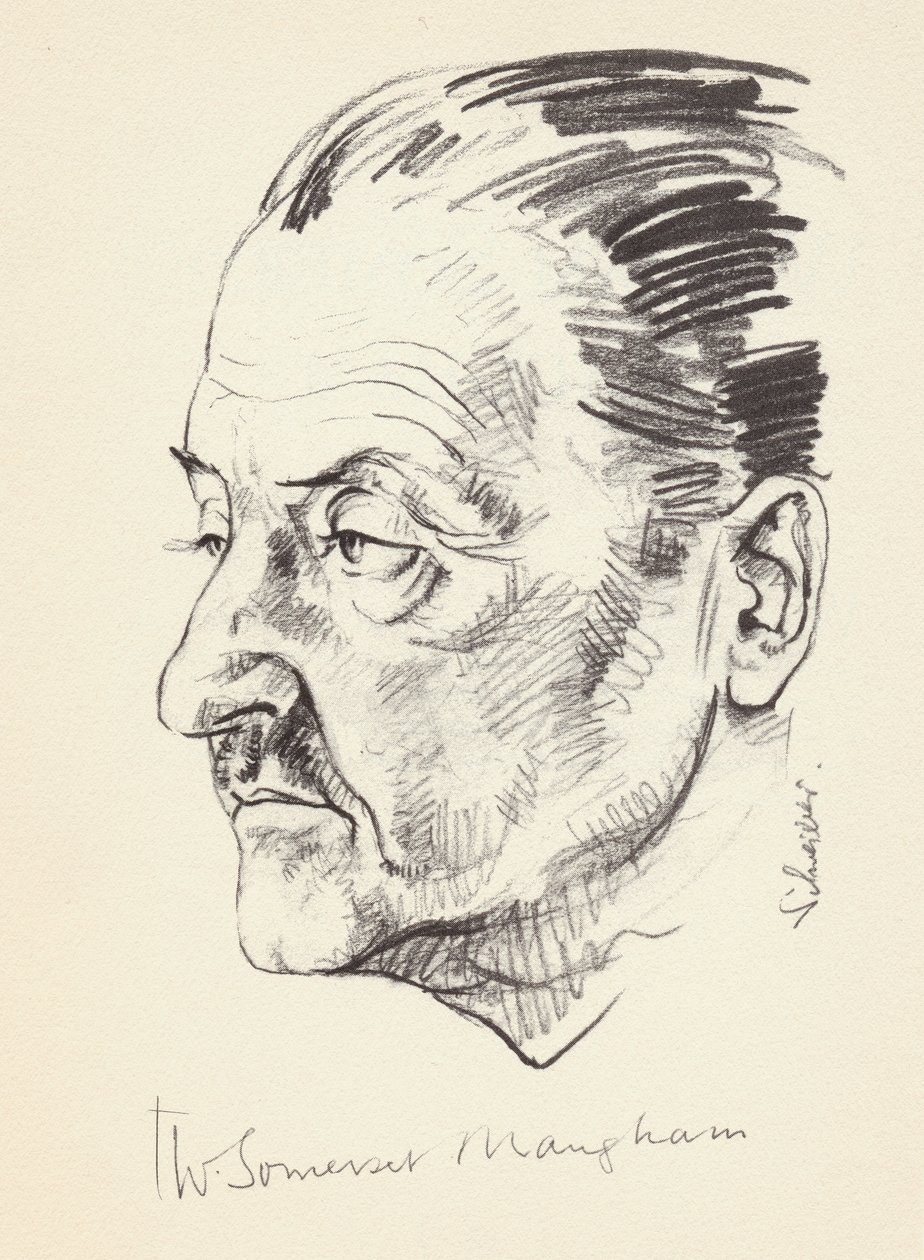 W Somerset Maugham, britský autor, 30. léta 20. století od Unbekannt