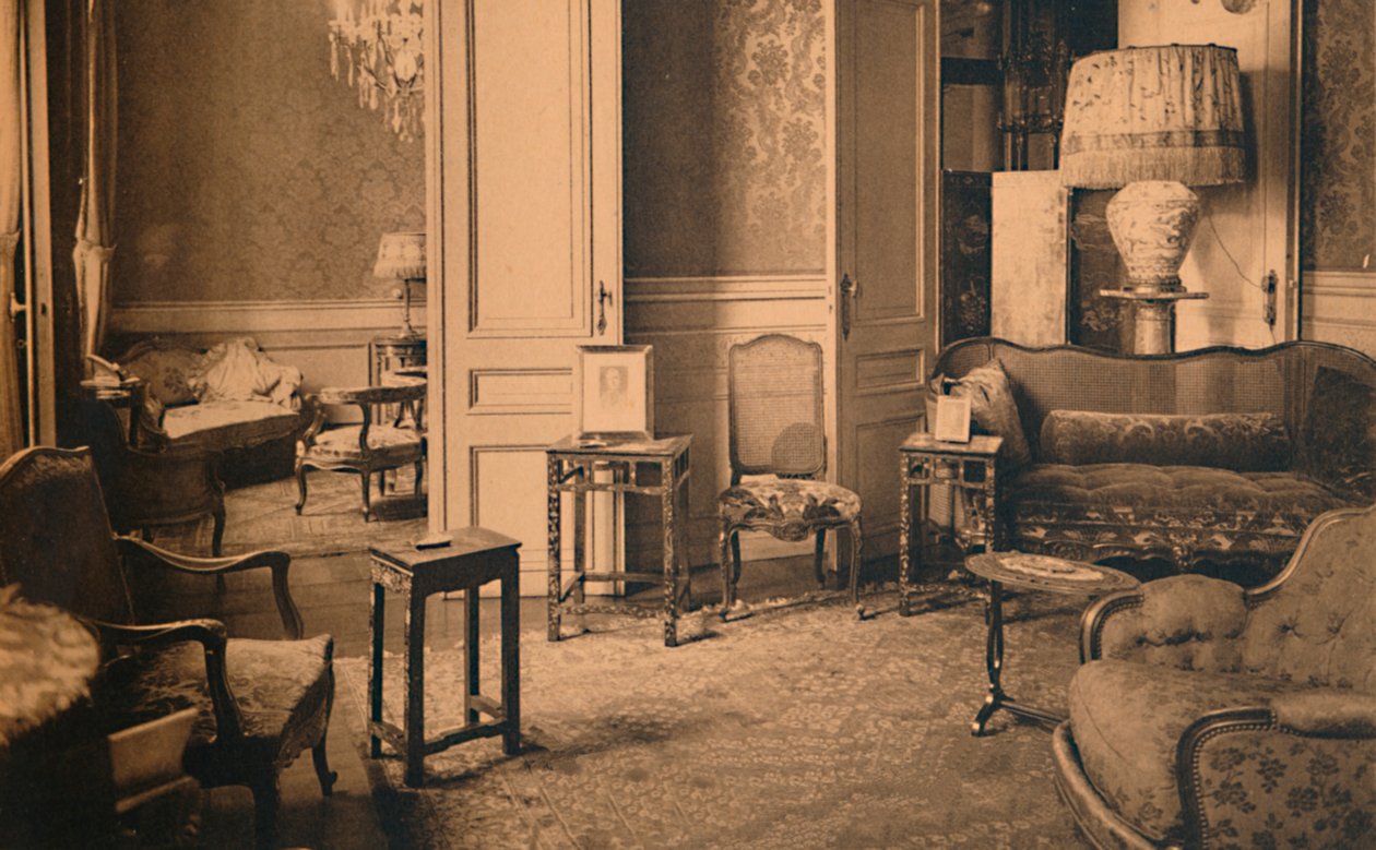 Čekárna v kanceláři ministrů na kubánském velvyslanectví v Bruselu, Belgie, 1927. od Unbekannt