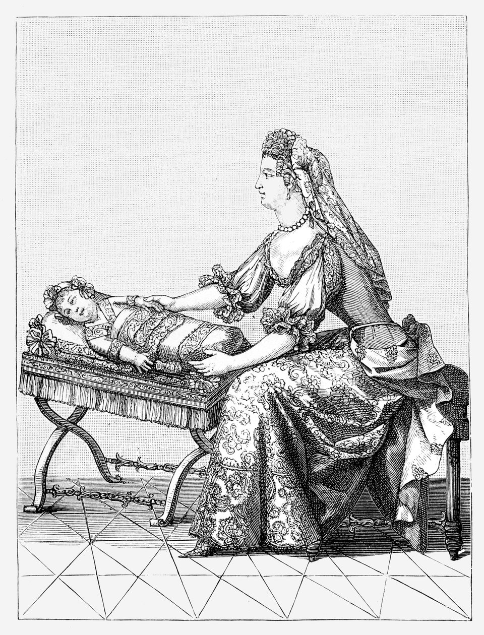 Waking Up The Duke Of Anjou, 1885 od Unbekannt
