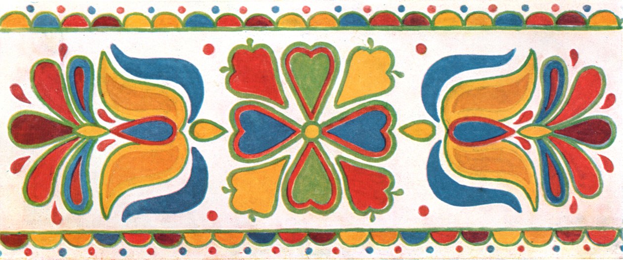 Nástěnná výzdoba, Morava, Československo, 1928. od Unbekannt