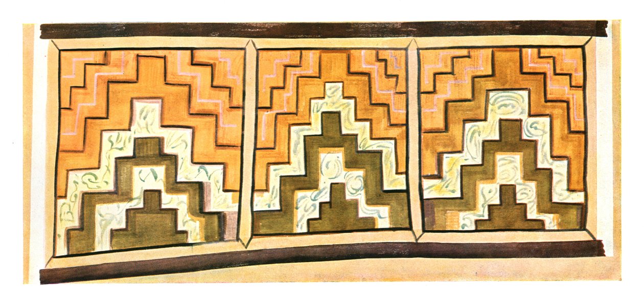 Nástěnná dekorace v klášteře Stylos, Turecko, 1928. od Unbekannt