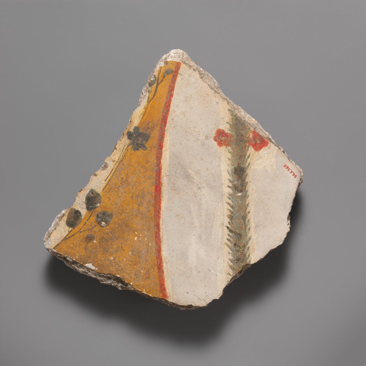 Fragment nástěnné malby, 1. století n. l. od Unbekannt