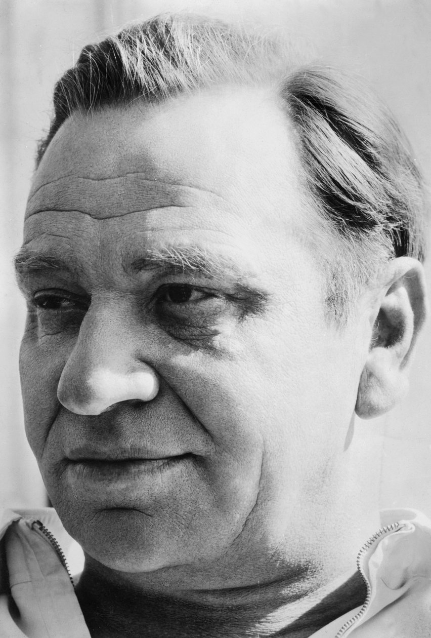Wallace Beery 1885-1949, americký herec, c1930-c1940 od Unbekannt
