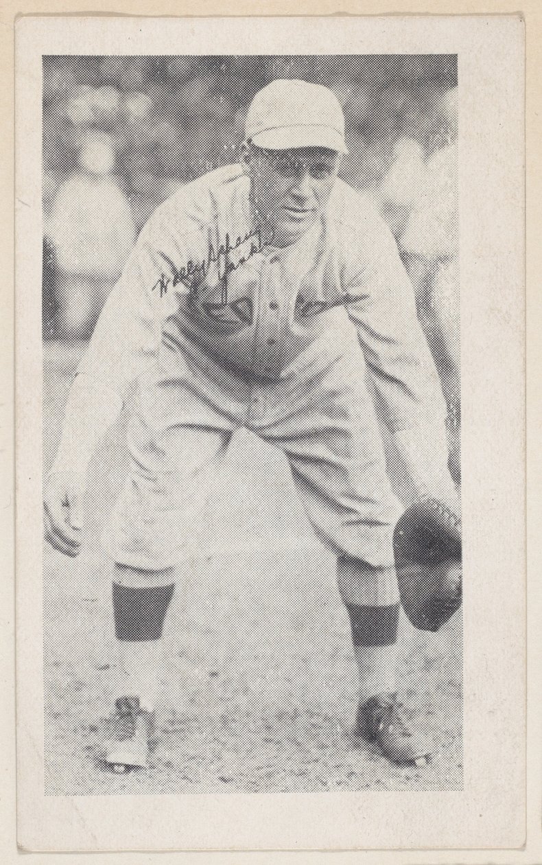 Wally Schang, C. Yanks, z Baseball strip cards W575-2, ca. 1921-22. od Unbekannt