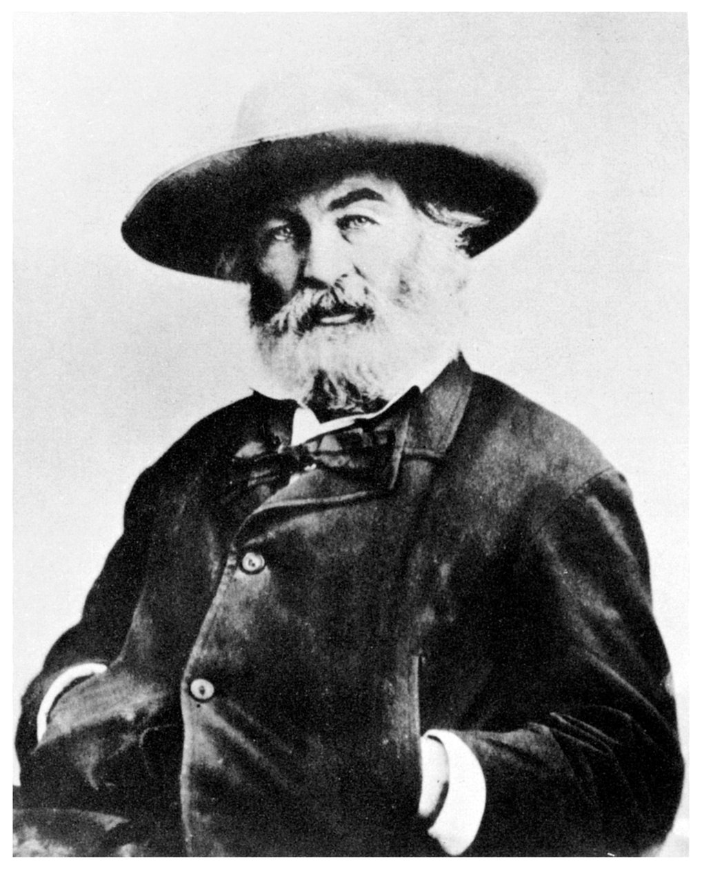 Walt Whitman, americký básník, c1866 1955 od Unbekannt