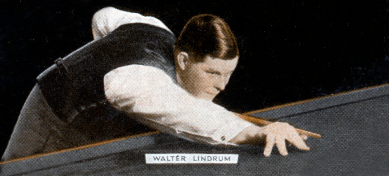 Walter Wally Lindrum, mistr světa v kulečníku, 1935 od Unbekannt