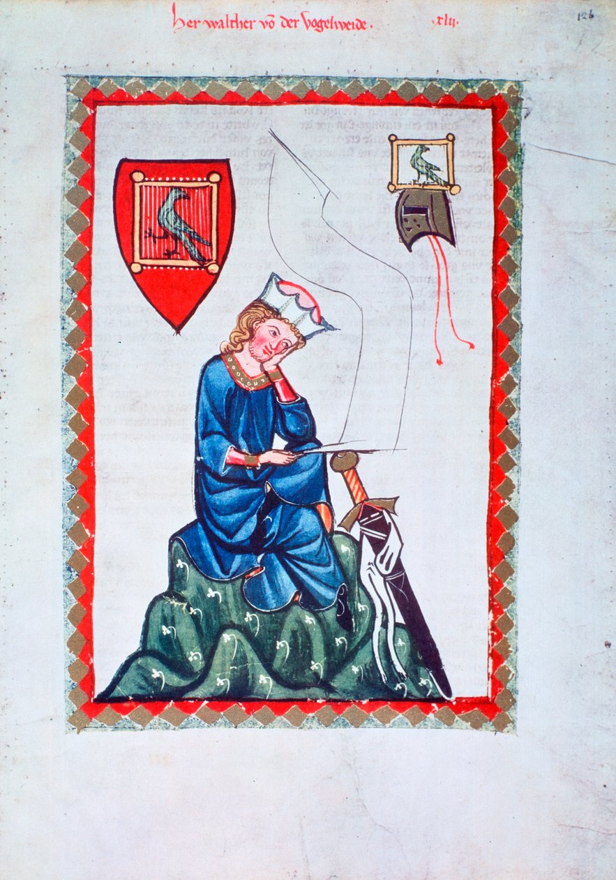 Walther von der Vogelweide, 1304-1340 od Unbekannt