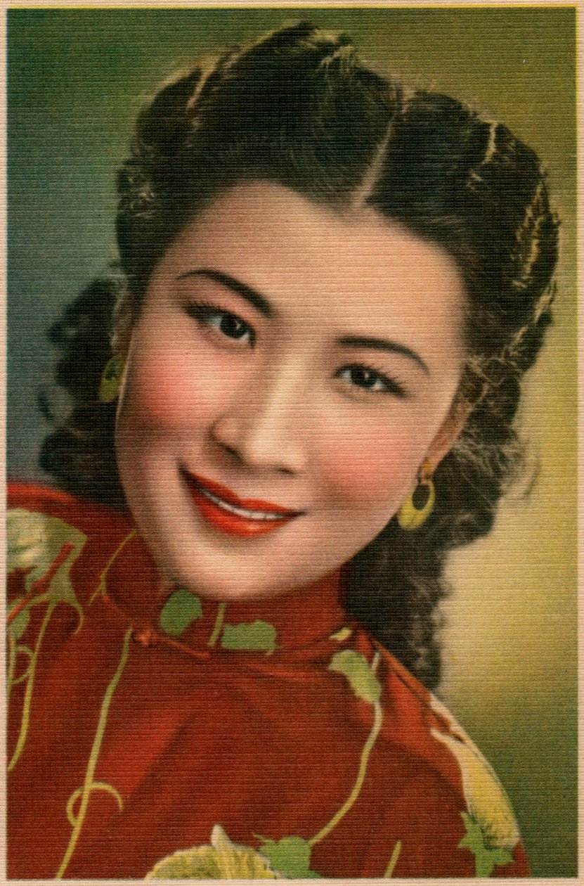 Wang Hsi Chun , čínská herečka, 20. století od Unbekannt