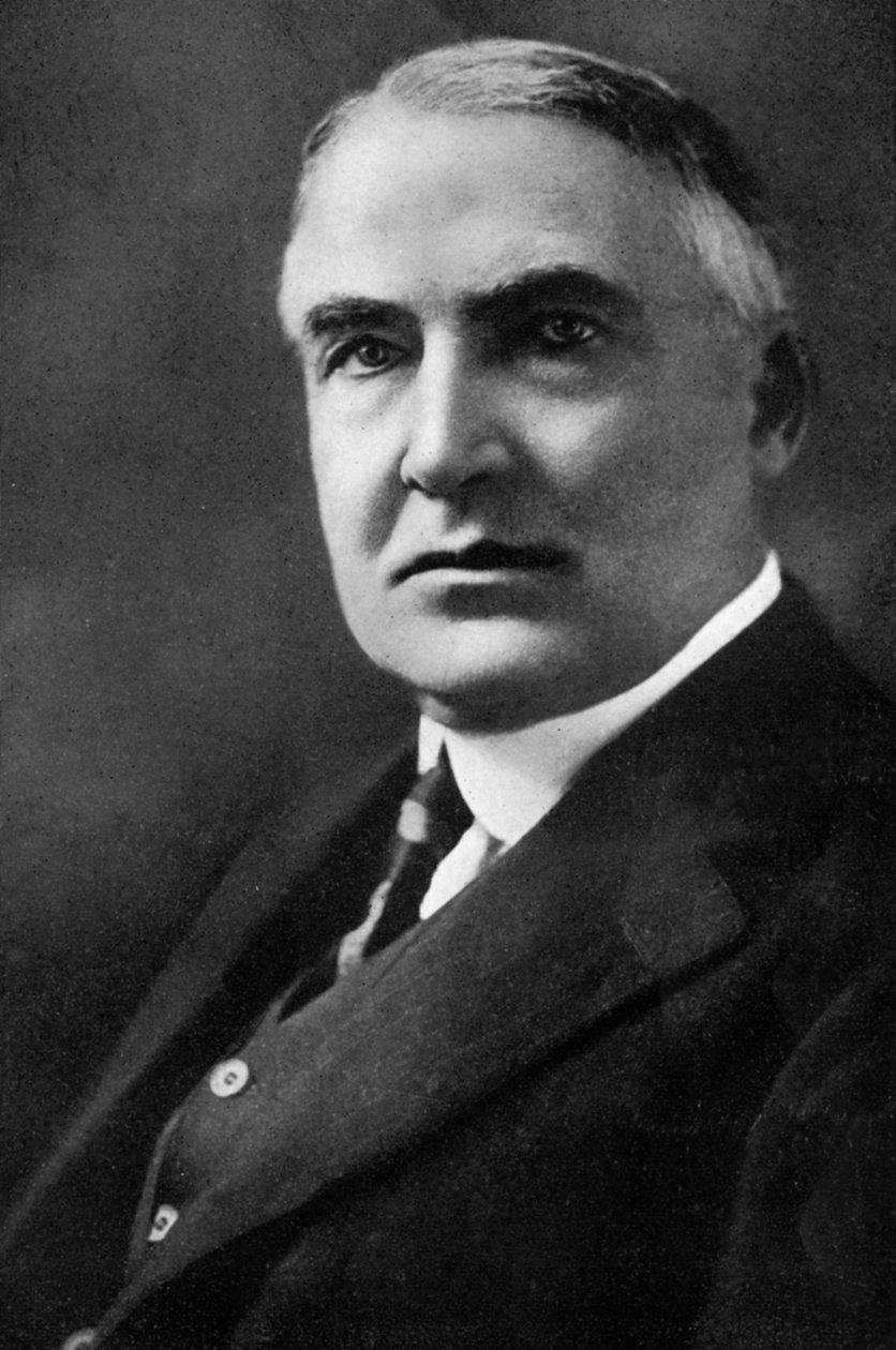 Warren G Harding, 29. prezident Spojených států, 1933 od Unbekannt